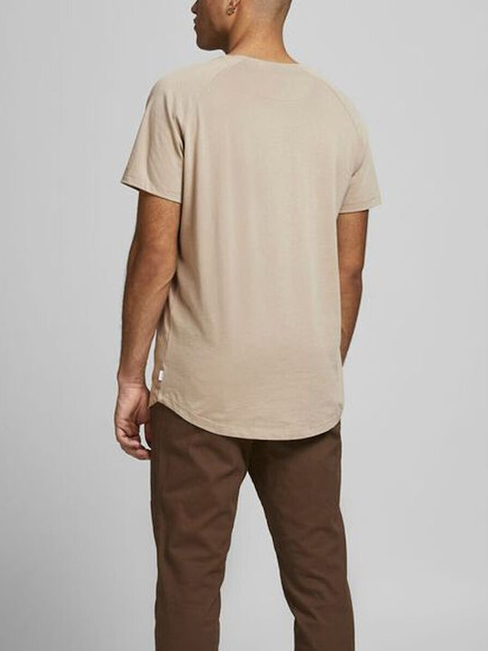 Jack & Jones Herren Kurzarmshirt Beige