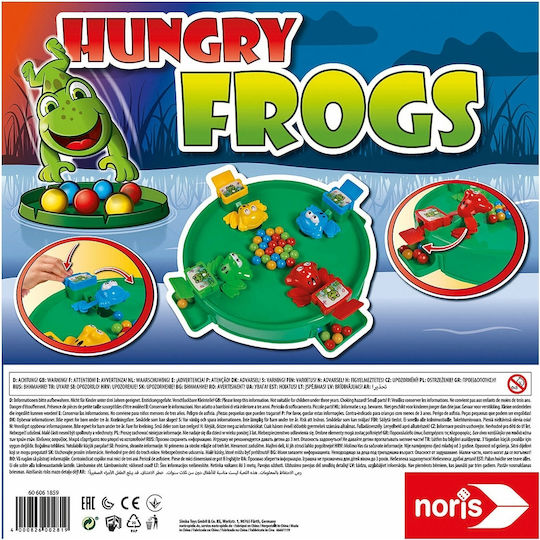 Joc de Societate Joc Hungry Frogs pentru 2-4 Jucători 4+ Ani Noris