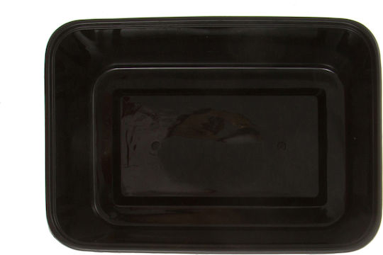 Plastic Microwave Food Containers Lid 750ml 5 Pieces