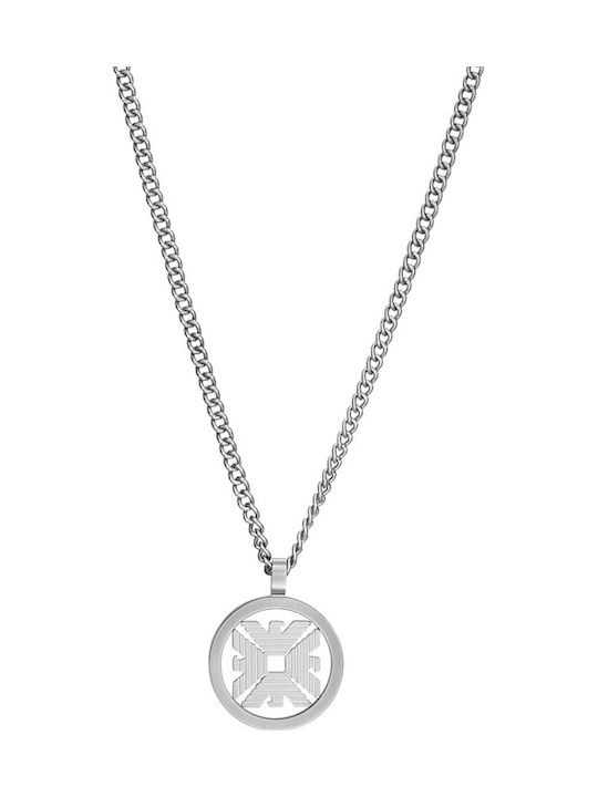 Emporio Armani Eagle Logo Колиета от Сребърен Emporio Armani Eagle Logo Колиета от Сребърен