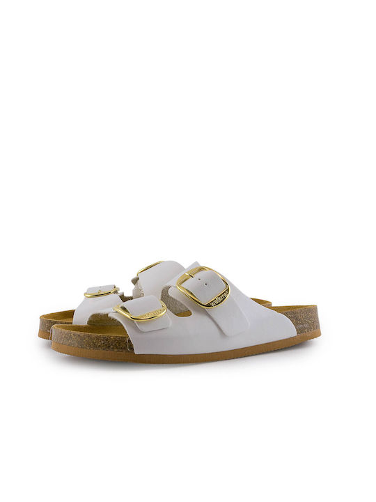 Walk Me Women's Flat Sandals Anatomic in White Color