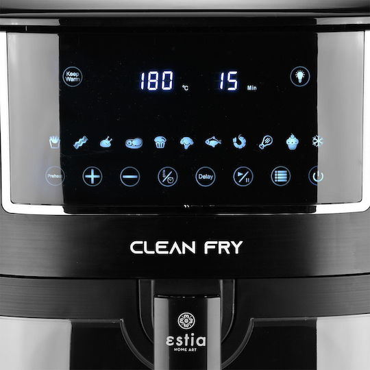 Estia Air Fryer 7.2lt Μαύρο 06-19938