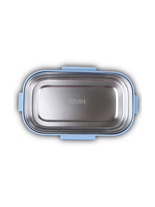 Nava Δοχείο Φαγητού Inox Μπλε 800ml