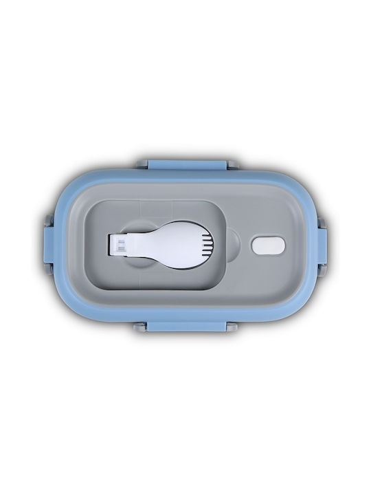 Nava Δοχείο Φαγητού Inox Μπλε 800ml