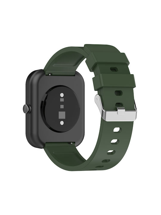 Style Λουράκι Σιλικόνης Πράσινο (Amazfit Bip 3 / Bip 3 Pro)