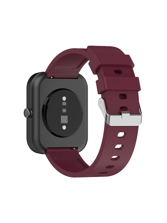 Style Strap Silicone Burgundy (Amazfit Bip 3 / Bip 3 Pro)