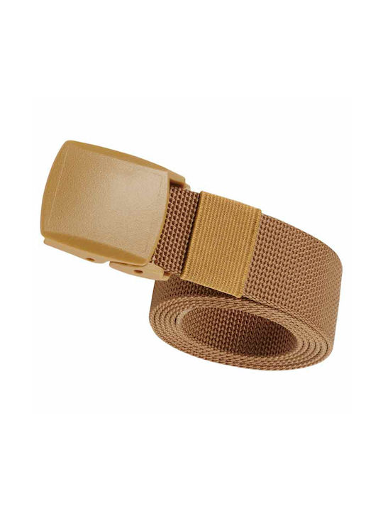 Brandit Men's Webbing Belt Belt Camel