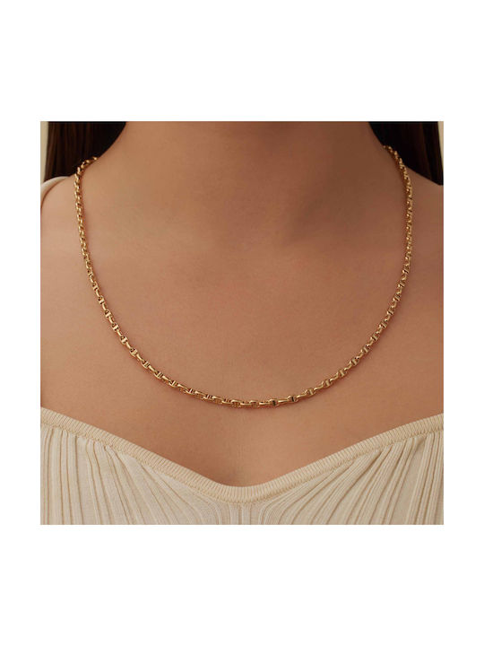 Isabel Bernard Gold Chain Neck 14K Length 45cm