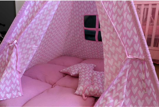 Baby Bliss Kids Indian Teepee Play Tent for 3+ years Pink