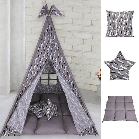 Baby Bliss Kids Indian Teepee Play Tent Light Blue
