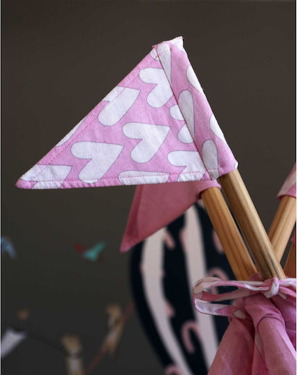 Baby Bliss Kids Indian Teepee Play Tent for 3+ years Pink