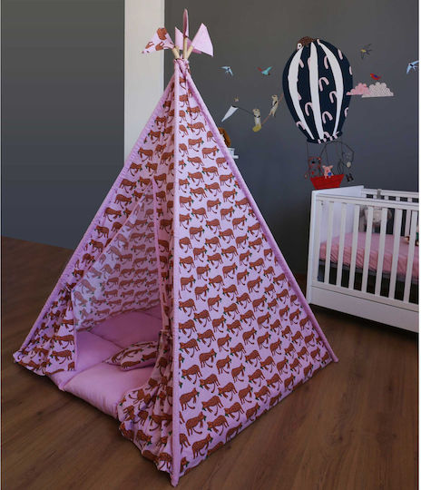 Baby Bliss Kids Indian Teepee Play Tent Light Blue