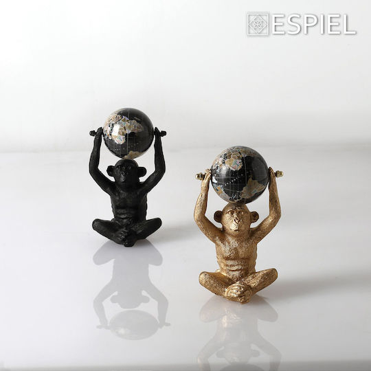 Espiel Διακοσμητική Μαϊμού Πολυρητίνης 15.6cm