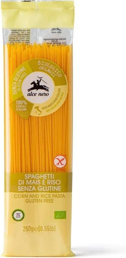 Alce Nero Спагети Органичен Продукт без Глутен 250гр