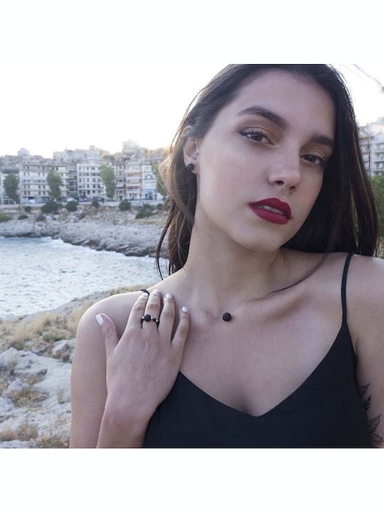 Theodora's Jewellery Ohrringe aus Silber mit Steinen