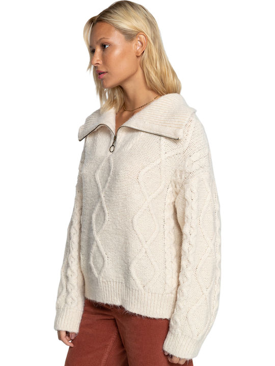 Lost Paradise Women's Long Sleeve Sweater ΑΝW/ANTIQUE WHITE