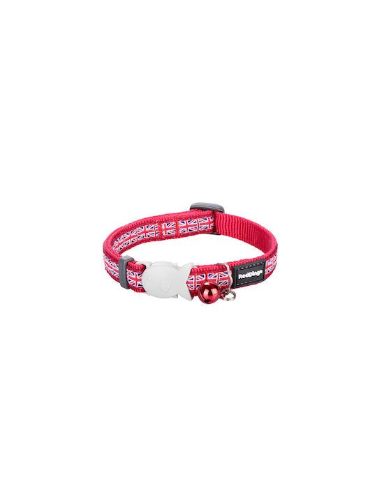 Reddingo Style Dog Collar Leather in Red color