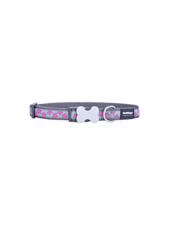 Reddingo Style Dog Collar Leather in Pink color