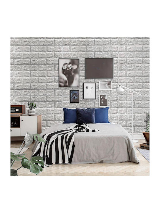 Decorative Sticker Wall Three-dimensional Embossed 1pcs 77x70cm