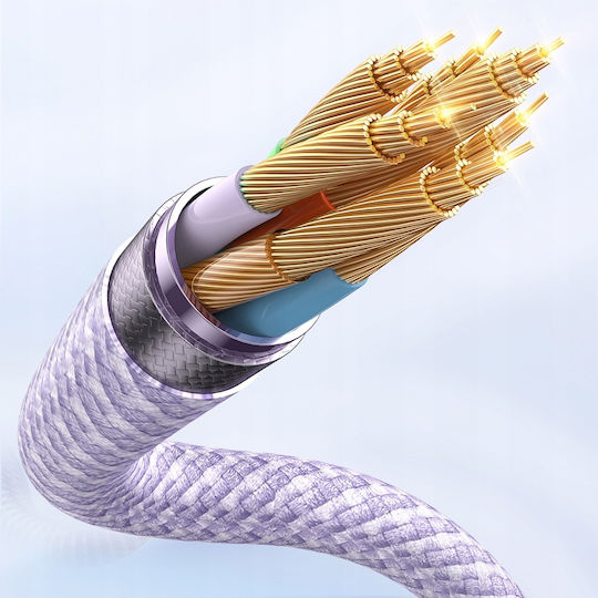 Mcdodo Braided USB-C to Lightning Cable 36W Μαύρο 1m (CA-3660)
