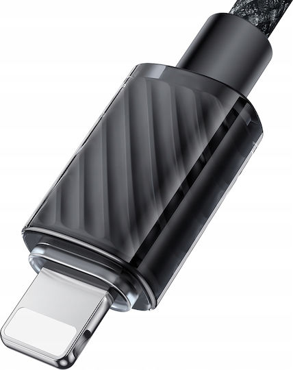 Mcdodo Braided USB-C to Lightning Cable 36W Μαύρο 1m (CA-3660)