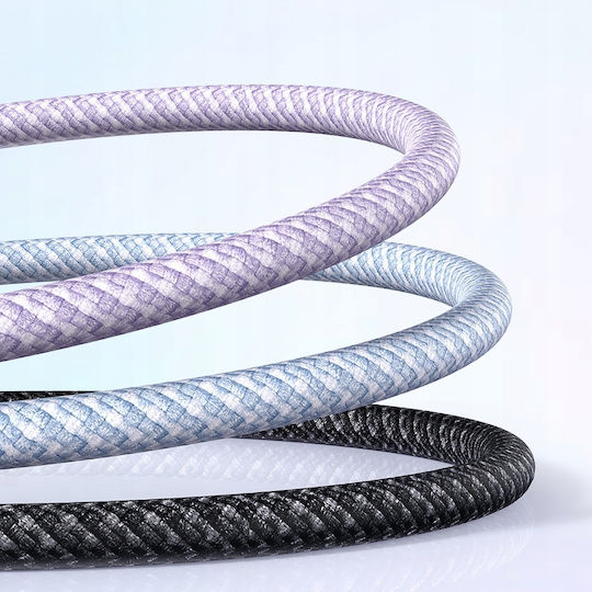 Mcdodo Braided USB-C to Lightning Cable 36W Μαύρο 1m (CA-3660)