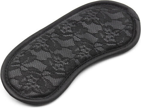Lace Blindfold BDSM Маска в Сив Цвят
