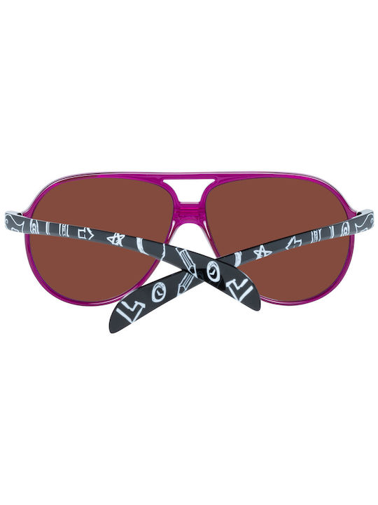 Try Women's Sunglasses with Pink Frame and Purple Lens CF514-05