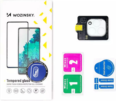 Wozinsky Full Camera Protection Tempered Glass Black for the Galaxy A14