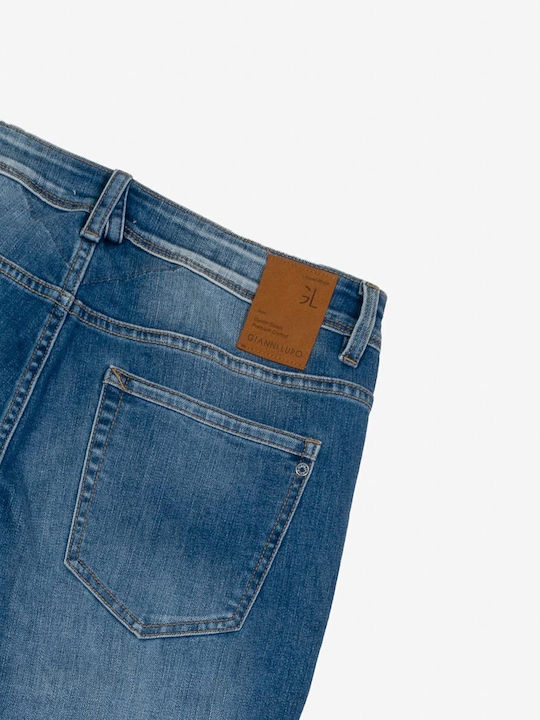 Men's Jeans Pants with Skinny Fit Blue