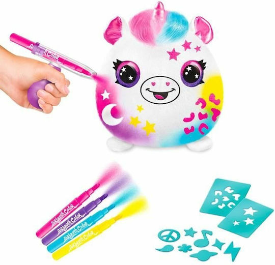 Canal Toys Ζωγραφική Airbrush Plush Barrel Plush Squishy για Παιδιά 6+ Ετών