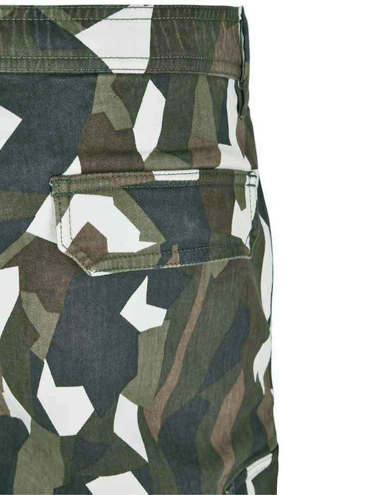 Ανδρική Βερμούδα Cargo Wood Camo