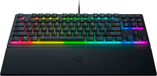 Razer Ornata V3 Gaming Mechanical Keyboard Tenkeyless with Membrane switches and RGB lighting (Greek)