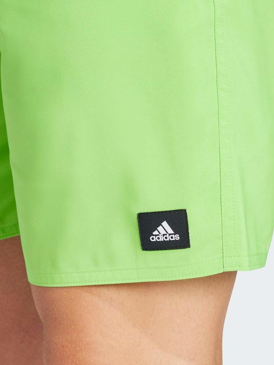 Adidas Clx Classic-length Swim Men's Swimwear Shorts Green