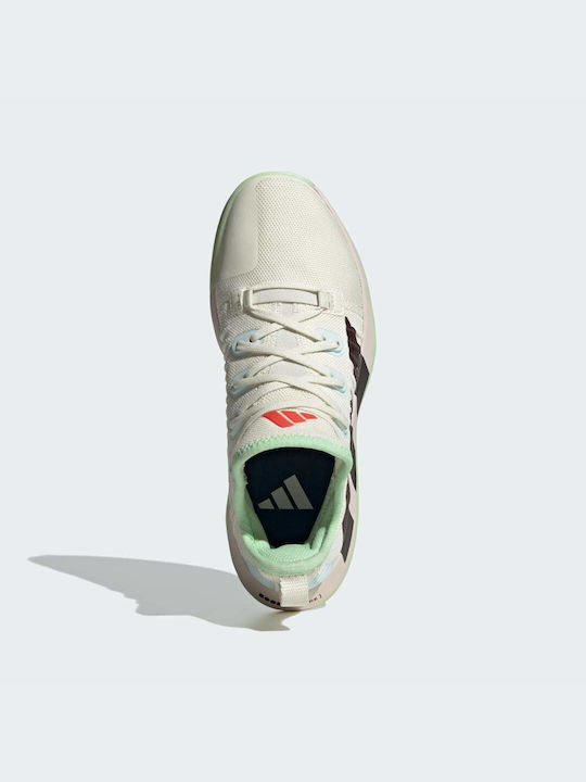 Adidas Gen Αθλητικά Παπούτσια Βόλεϊ Λευκά