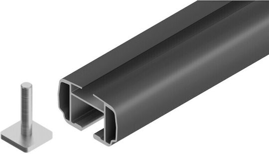 Nordrive L 127cm. for Cars with Factory Bars (with Roof Rack Legs) Black