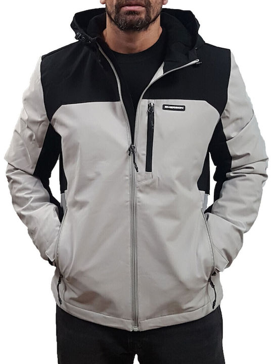 Winter Jacke Winddicht Beige