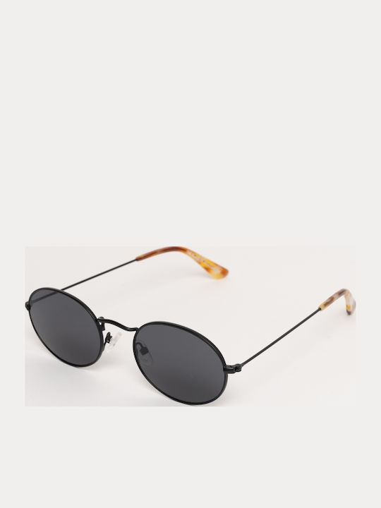 The Glass of Brixton Piccolo Sunglasses Μαύρα with Metal Frame & Black Lens The Glass of Brixton Piccolo Sunglasses Μαύρα with Metal Frame & Black Lens