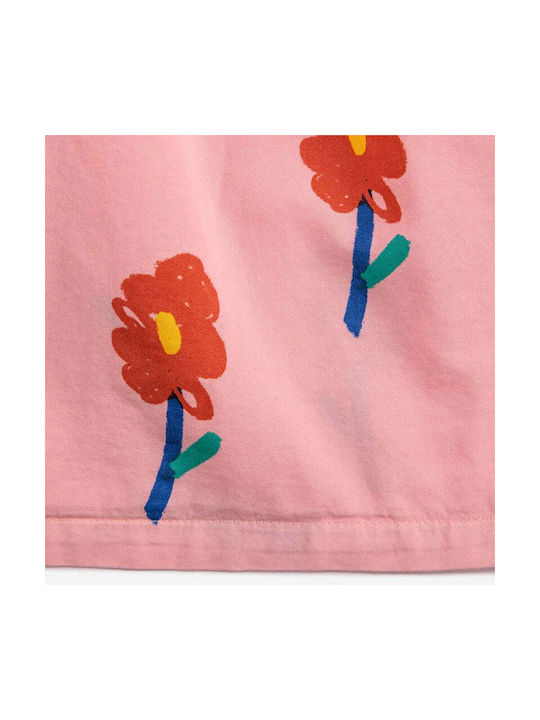 Bobo Choses Kinderrock Blumen Rosa