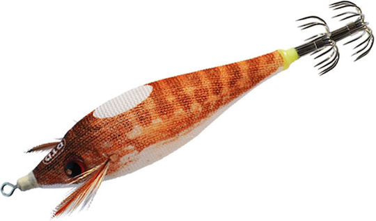 DTD Hybrid Kanjac Tintenfisch-Jigs Nr.2 #2.0 6,5cm/8,7g Braune