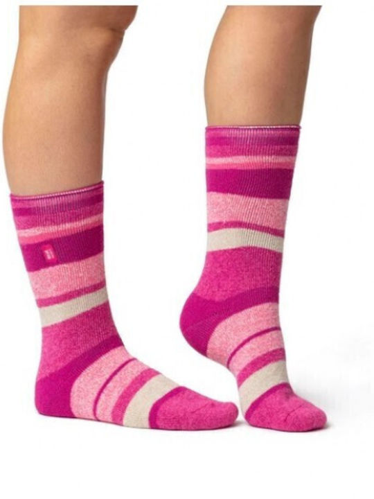 Heat Holders Lite Jacquard Pink
