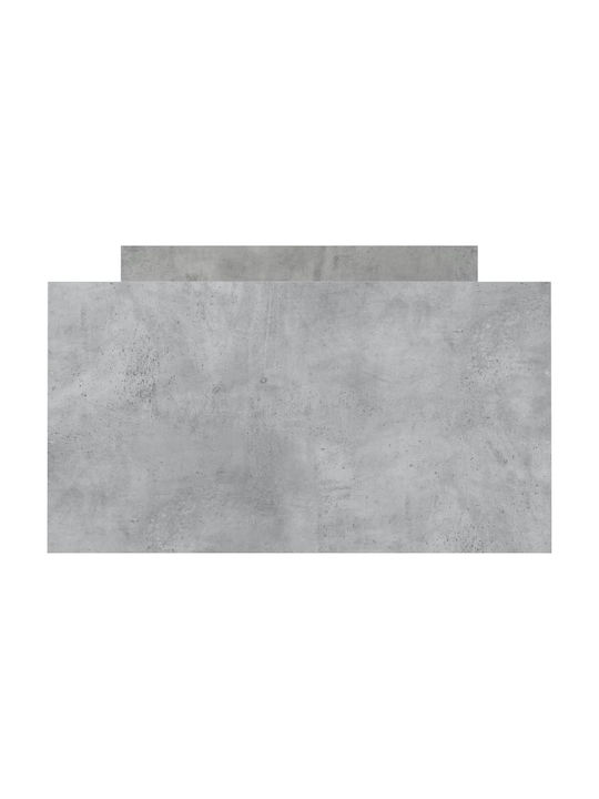 Bett Einzelbett Holz Gray mit Latten für Matratze 100x200cm