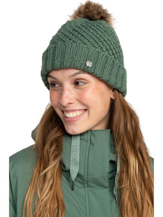 Blizzard Beanie Γυναικείος Σκούφος Πλεκτός σε Χακί χρώμα
