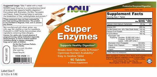 Now Foods Super Enzymes 90 caps