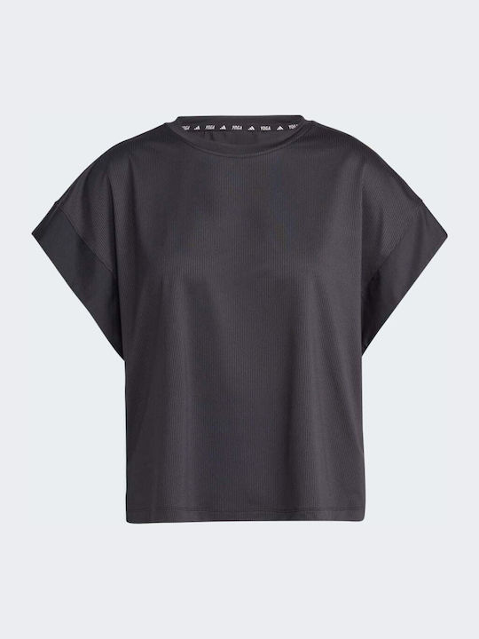 Studio TShirt Γυναικεία Αθλητική Μπλούζα Αμάνικη Μαύρη