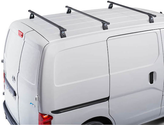 Auto Gs Μπάρες Οροφής Μεταλλικές για Citroen Jumpy (Σετ με πόδια) Ασημί