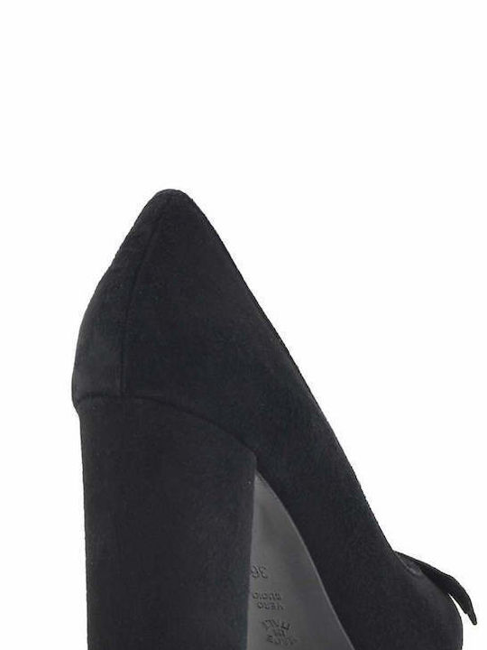 Enzo Di Martino Leather Black High Heels