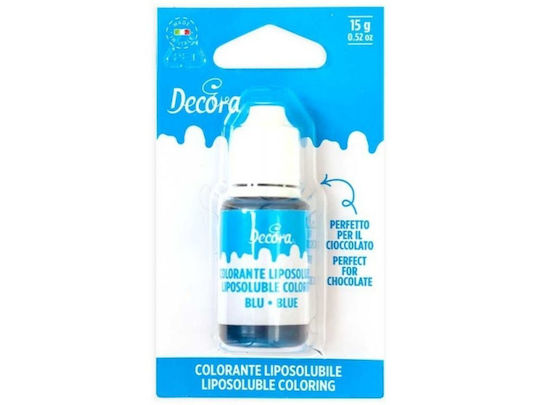 Decora Χρώμα Ζαχαροπλαστικής Κόκκινο 15gr
