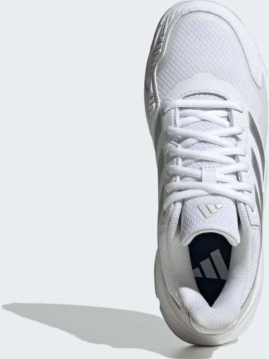 adidas Courtjam Control 3 Women's Tennis Shoes for All Courts White