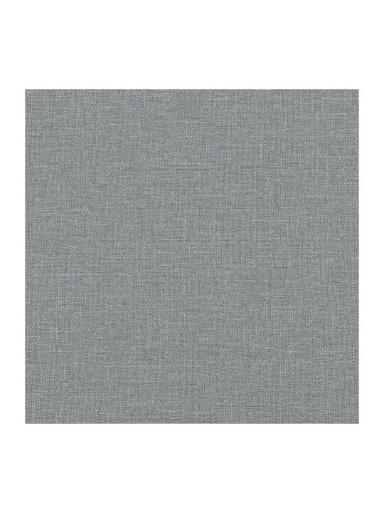Πολυθρόνα Relax με Υποπόδιο Ανοιχτό Γκρι 74x89x100cm